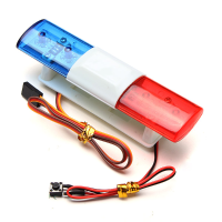 Cs Led Lights 360 Degree Rotation Rc Car Simulation Police Lights Hy00398