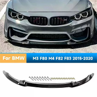 CS stijl voorbumper lip splitter diffuser spoiler voor BMW M3 F80 M4 F82 F83 2015 2020 auto accessoire onderbumperbesche