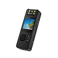 CS11 1080P Achterclipcamera Videorecorder 180 Graden Verstelbare Lens Fietsregistrator Ingebouwde LED Licht WiFi Onderst