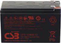 CSB Battery UPS 12460 high rate Loodaccu 12 V 9.6 Ah Loodvlies (AGM) (b x h x d) 151 x 99 x 65 mm Kabelschoen 6.35 Mm Onderhoudsvrij, Geringe zelfontlading