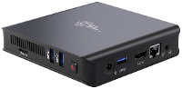 CSL Computer Narrow Box Ultra HD Compact v5 Mini PC (HTPC) Intel N5100 (2 x 2.8 GHz) 4 GB RAM 128 GB eMMC Win 11 Home