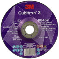 Cubitron 98452 Afbraamschijf Diameter 150 mm Boordiameter 22.23 Mm 10 stuk(s)