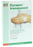 Lohmann & Rauscher Curapor Transparant wondverband 7x5cm