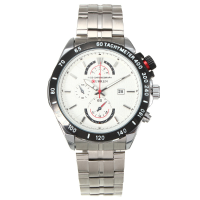 Curren 8148 Men Stainless Steel Date Sport Analog Wrist Watch