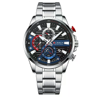 CURREN Chronograaf Heren Business Sports Quartz Horloge Casual Fashion Analoog Kalender Horloge Datum Horloge