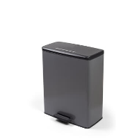 Curver Decobin Prullenbak   65L   Rechthoekig   Cool Grey