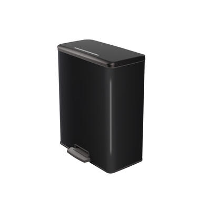 Curver Decobin Prullenbak   65L   Rechthoekig   Zwart