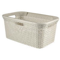 Curver Style Wasmand   45L   Vintage wit