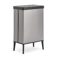Curver Verto High 54L prullenbak   Grijs   44x27x69cm