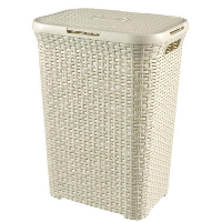 Curver wasmand   wit   60 liter
