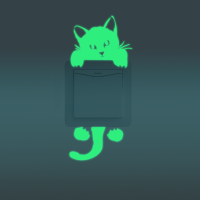 Cute Luminous Switch Sticker Removable Glow In The Dark Wall Decal Home Decor Cat Alien Candle