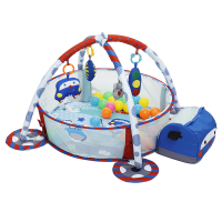 3 In 1 Kinderen Speelt Mat Gym Activiteit Spelen Opknoping Speelgoed Ballen Baby Vloer Kruipen Chritmas Verjaardagscadea