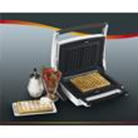 Fritel Cw2435 Combi Wafelmaker Belg.Wafels4x7 Zilver Chroom
