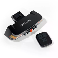 CYCLAMI Draadloze Afstandsbediening Fietsachterlicht met Richtingsindicatoren en Remlicht USB Oplaadbaar IPX6 Waterdicht