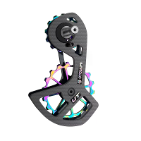 CYCLAMI UT/105/5800/6800 Carbon Grote Katrol Achterderailleur Fiets Keramische Lager Wielen Set 13T 18T voor Shimαno Fie