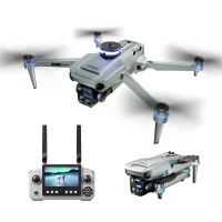 CYMARC P50 GPS 5G WiFi FPV met 4,5 inch LCD schermcontroller 1080P HD dubbele camera servo gimbal 360° obstakel vermijdi
