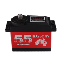 CYS S0650 55KG Servo Metal Gear Digitale Servo Waterdicht Hoge Koppel Stuurinrichting voor 1:5 RC Auto