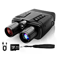 CZ080 Infrarood Tactische Verrekijker Telescope 4K UHD 40MP 600M Verrekijkers Nachtzicht met 5000mAh Batterij, 32GB SD K