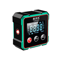 CZDang Digitale Display Inclinometer Vierzijdige magneet Hoek Finder Vouwmeter Protractor met 1,8