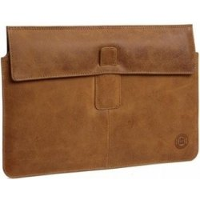 D. Bramante: Bruine Leren Laptop Envelop Macbook Air 11