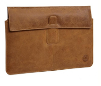 D. Bramante: Suede Leren Laptop Sleeve Macbook Pro 13