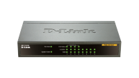 D Link DES 1008PA Netwerk switch 8 poorten 100 Mbit/s PoE functie