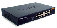 D Link DES 1016D Netwerk switch 16 poorten 100 Mbit/s