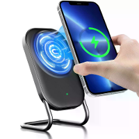 D1 15W Desktop Magnetische Draadloze Oplader voor Telefoon Oplader Telefoonhouder voor Magsafes iPhones 17 16 15 14 13 1