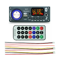 D185BT Draadloze Voorversterkerversterkerbord Bluetooth MP3 Radio Decoder Module Ondersteuning Afstandsbediening