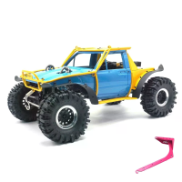 D1RC RCRFC Regenwoud Chariot 1/10 RC Auto Kraan Crawler Alloy Tube Rack Competitie Specific Off Road RC Voertuig Modelle