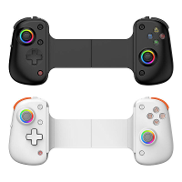 D8 PRO Mobiele Telefoon Rekspel Hanteer Dubbele Hall met Macro Programmering RGB verlichtingseffect 6 assige Gyroscoop D