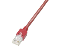 Dã¤twyler Rj45 Netwerk Aansluitkabel Cat 5e S/utp 3 M Rood Vlambestendig, Snagless