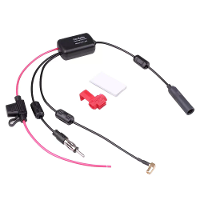 DAB+FM Autoradio Antenne Splitterkabel Adapter 12V Radiosignaalversterker Antennesignaalversterker FM/AM Auto accessoire