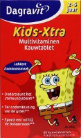 Dagravit Kids Multivitamine Xtra 3 5 Kauwtabletten Aardbei 60st