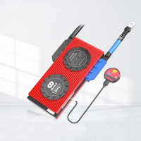 DALY 8S 24V 30A 250A IJzer Lithium Ternair Lithium Batterijbeveiligingsbord 8 String Bluetooth BMS 18650 Slimme Bord