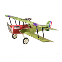 Dancing Wings Hobby E33 S.E.5A 800mm Spanwijdte PP Schuim RC Vliegtuig Vaste Vleugel Biplane Oorlogsvogel KIT/ KIT+Power