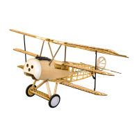 Dancing Wings Hobby S18 Fokker DR1 1540mm Spanwijdte Balsahout RC Vliegtuig Triplane Warbird KIT/KIT+Power System