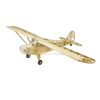 Dancing Wings Hobby S23 Piper J3 Cub 1200mm Spanwijdte Balsa Hout RC Vliegtuig KIT/ KIT+Power Combo