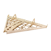 Dancing Wings Hobby T11 Lucht Kar 1000mm Spanwijdte Balsa Houten RC Vliegtuig Zweefvliegtuig KIT/ KIT+Power Combo