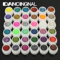 Dancingnail 36 Colors 5ml Small Glitter Shiny Powder Uv Gel Builder Nail Art Diy Manicure