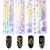 Nail Art Sticker Uv Gel Diy Decoration Kit