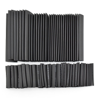 DANIU 127pcs 7Sizes Polyolefin Halogen Free Heat Shrink Tubing Tube Sleeving Kit