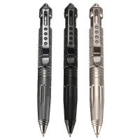 DANIU B2 Zelfverdedigingsbescherming van aluminiumlegering Tactische pen Glasbreker
