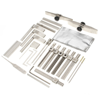 DANIU Multifunctioneel Slotenmaker Gereedschap Set Lock Pick Tools Geschikt voor Diverse Slotmerken Verpakt in Handige P