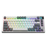 DARMOSHARK K8 81 toetsen mechanisch gaming toetsenbord Drie modus hot swappable RGB BT5.0/2.4G/USB bedraad gaming toetse