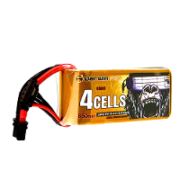 DarwinFPV 15.2V 850mAh 120C 4S LiPo batterij XT30 aansluiting voor BabyApe Ⅱ 4S / CineApe 25