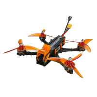 Darwinfpv ApeStyle X5 HD O4 PRO / Analog 220mm 5 inch 6S Freestyle RC FPV racing drone BNF met cement waterdicht F4 60A