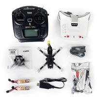 DarwinFPV Baby Ape Pro V2 3 Inch 3S RC FPV Racing Drone ELRS RTF met RadioMaster TX12 Mark II Radio Afstandsbediening EV