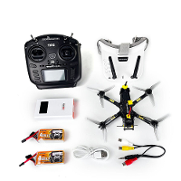 Darwinfpv BabyAap Ⅱ Analoge156mm F4 4S 3.5 Inch Freestyle FPV Racing Drone ELRS RTF met VR009 5.8G FPV bril Radiomaste