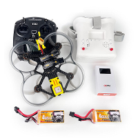 DarwinFPV CineApe35 Analog 4S 3.5Inch RC FPV Racing Drone ELRS RTF met RadioMaster TX12 Mark Ⅱ Radio Controller FPV Gogg